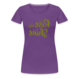 Rise and Shine - Tee For Me Women's Premium T-Shirt - purple