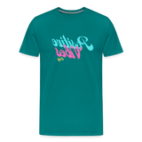 Positive Vibes Only - Tee For Me Men's Premium T-Shirt - teal