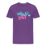 Positive Vibes Only - Tee For Me Men's Premium T-Shirt - purple