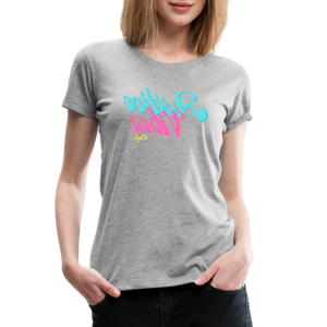 Positive Vibes Only - Tee For Me Women's Premium T-Shirt - heather gray