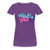 Positive Vibes Only - Tee For Me Women's Premium T-Shirt - purple