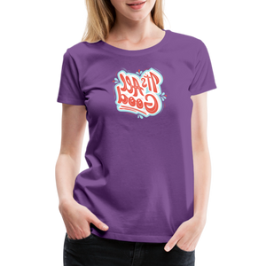It's All Good - Tee For Me Women's Premium T-Shirt - purple