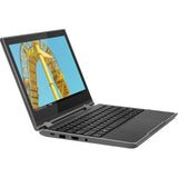 Lenovo 300e Windows 2nd Gen 81M900C7US 11.6" Touchscreen Netbook - HD - 1366 x 768 - Intel Celeron N4120 Quad-core (4 Core) 1.10 GHz - 4 GB Total RAM - 64 GB Flash Memory - Gray