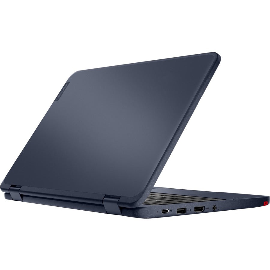 Lenovo 500w Gen 3 82J30001US 11.6" Touchscreen Convertible 2 in 1 Notebook - HD - 1366 x 768 - Intel Celeron N5100 Quad-core (4 Core) 1.10 GHz - 4 GB Total RAM - 64 GB Flash Memory - Abyss Blue