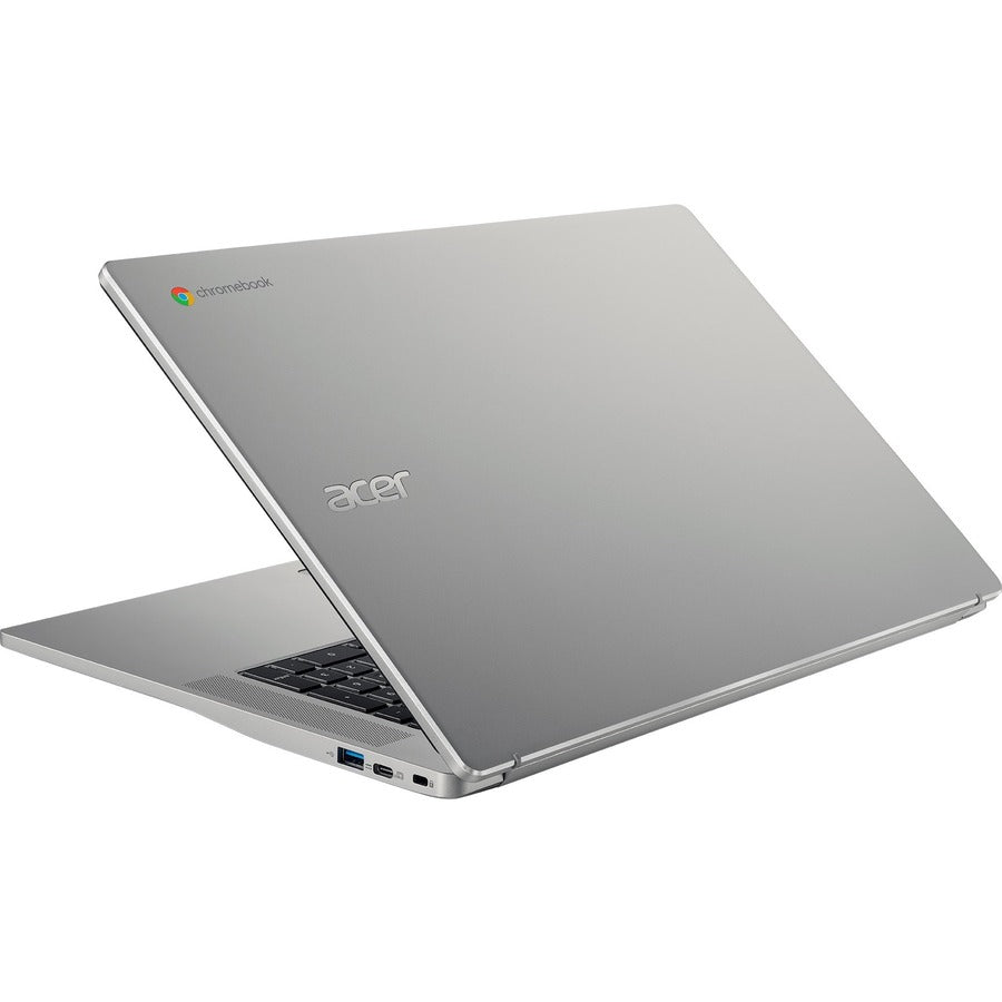 Acer Chromebook 317 CB317-1H CB317-1H-C41X 17.3" Chromebook - Full HD - 1920 x 1080 - Intel Celeron N5100 Quad-core (4 Core) 1.10 GHz - 4 GB Total RAM - 32 GB Flash Memory - Sparkly Silver