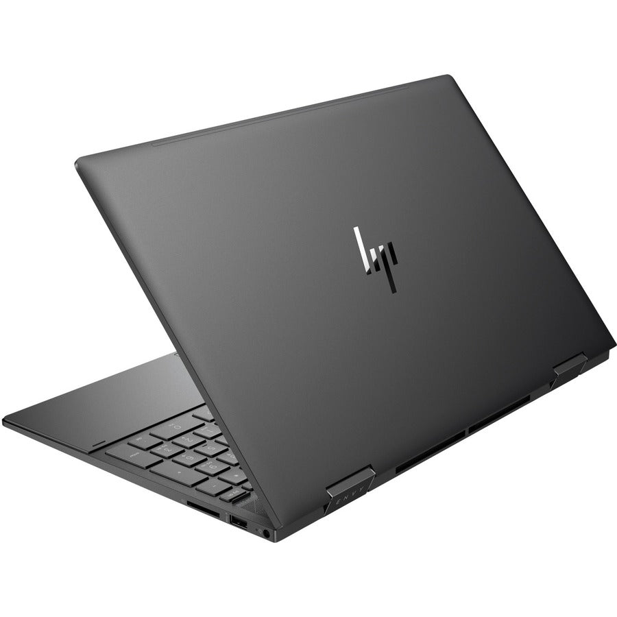 HP ENVY x360 15-ee1000 15-ee1083cl 15.6" Touchscreen Convertible 2 in 1 Notebook - Full HD - 1920 x 1080 - AMD Ryzen 7 5700U Octa-core (8 Core) - 12 GB Total RAM - 512 GB SSD - Nightfall Black Aluminum - Refurbished