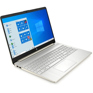 HP 15-dy0000 15-dy0029ds 15.6" Notebook - HD - 1366 x 768 - Intel Celeron N4120 Quad-core (4 Core) - 4 GB Total RAM - 128 GB SSD - Pale Gold, Natural Silver - Refurbished
