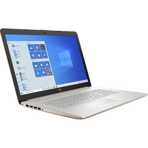 HP 17-by4000 17-by4005ds 17.3" Notebook - HD+ - 1600 x 900 - Intel Core i5 11th Gen i5-1135G7 Quad-core (4 Core) - 8 GB Total RAM - 256 GB SSD - Pale Rose Gold, Natural Silver - Refurbished