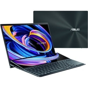 Asus ZenBook Duo 14 UX482 UX482EAR-DH71T 14" Touchscreen Notebook - Full HD - 1920 x 1080 - Intel Core i7 11th Gen i7-1195G7 Quad-core (4 Core) 2.90 GHz - 8 GB Total RAM - 512 GB SSD - Celestial Blue